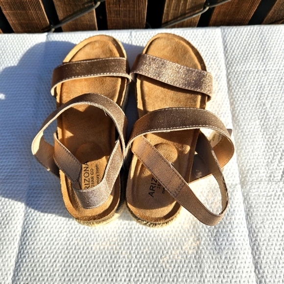 Arizona Jean Co. Memory Foam Sandals Girls Size 3M - Picture 14 of 16